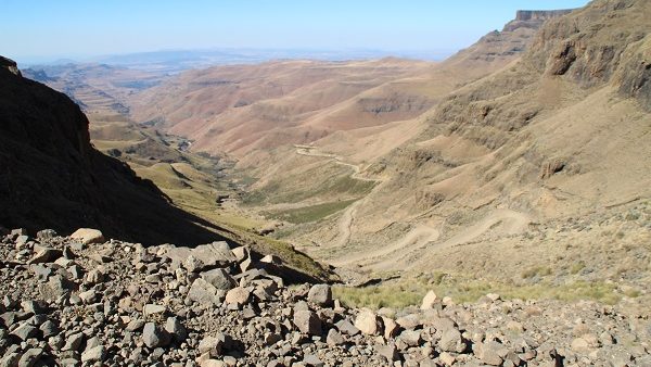 Drakensbergen en de Sani Pass