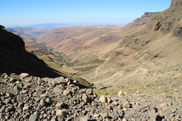 Drakensbergen en de Sani Pass