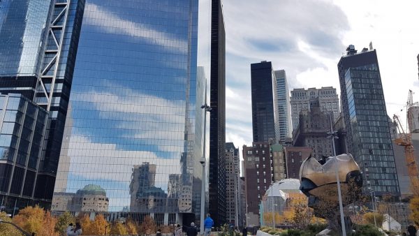 Brooklyn Bridge en Lower Manhattan