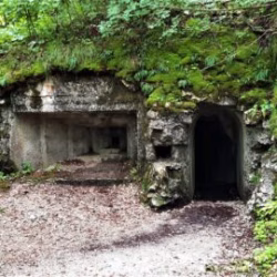 uitgang tunnel fort Hermann