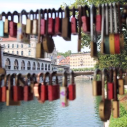 Ljubjana key bridge