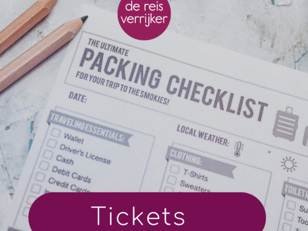 Vlog Tickets brengen