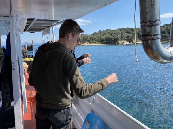 Vlog vissen en varen in Olympiada