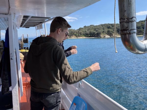 Vlog vissen en varen in Olympiada